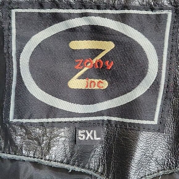 ZONY‎ INC. Men's  Motorcycle Riding Chaps Size 5XL - Picture 13 of 13